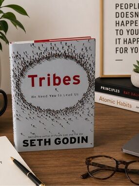 Tribes by Seth Godin Hardcover Leadership & Marketing Business Book